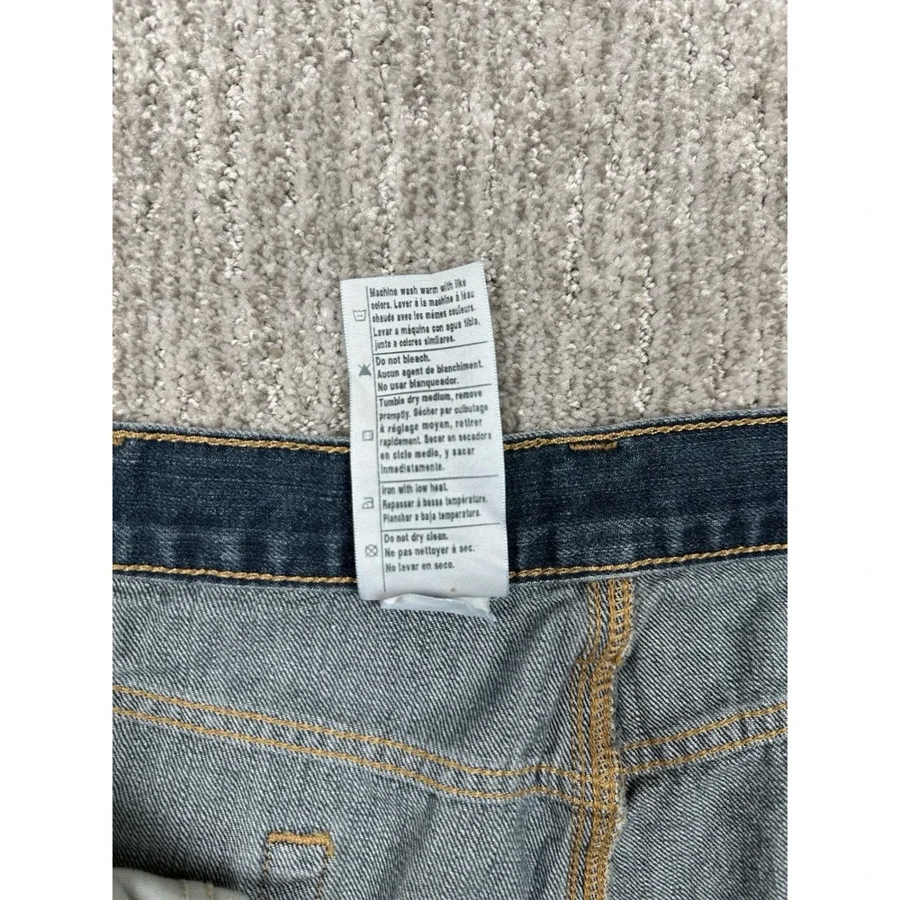 Carhartt Jeans Mens 38x32 Blue Medium Wash Relaxed Fit Straight Denim Pants